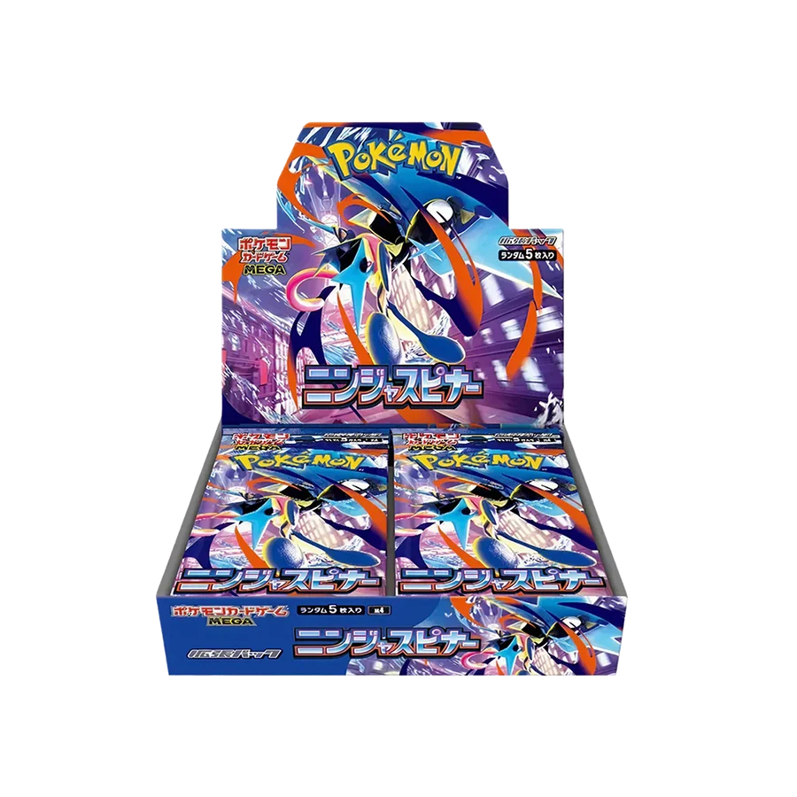 Japanisches Pokémon TCG Booster Display Ninja Spinner (Set M4)