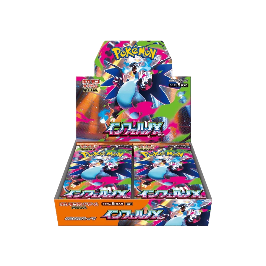 Japanisches Pokémon TCG Booster Display Inferno X (Set M2)