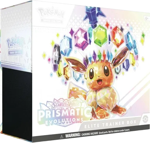 Pokémon Prismatic Evolutions Elite Trainer Box – Englisch