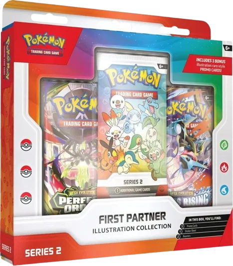 Pokémon First Partner Illustration Collection – Series 2 – Englisch